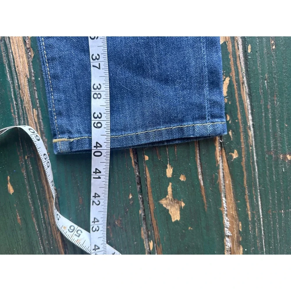 True Religion Slim Straight Dark Wash Denim Jeans Made in USA Size 30